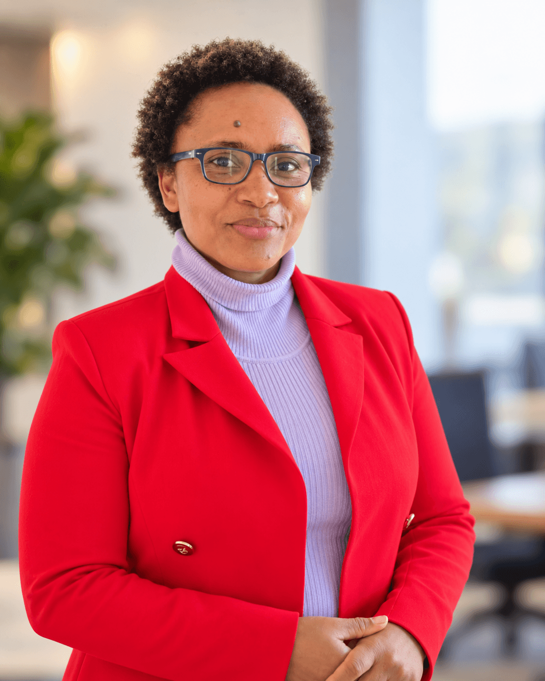 Portrait de NGOH EBONGI MACHI Victoire, fondatrice de Fondation Machi.